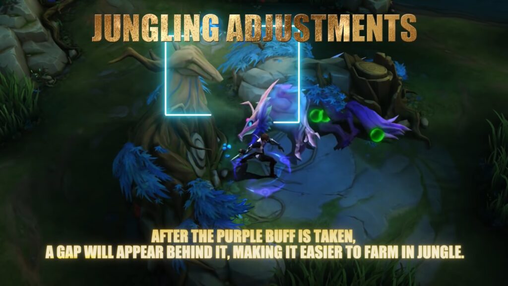 In MLBB Season 23, a new gap will appear after Purple Buff is taken in the jungle