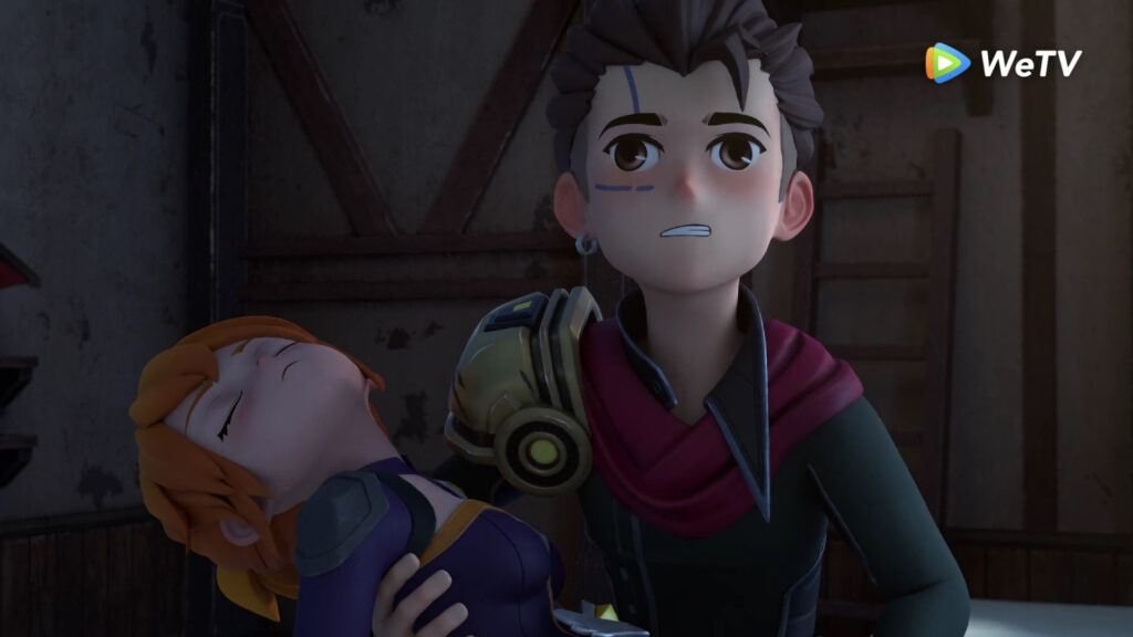 Claude likes Fanny in the Mobile Legends anime "Legends of Dawn: The Sacred Stone".