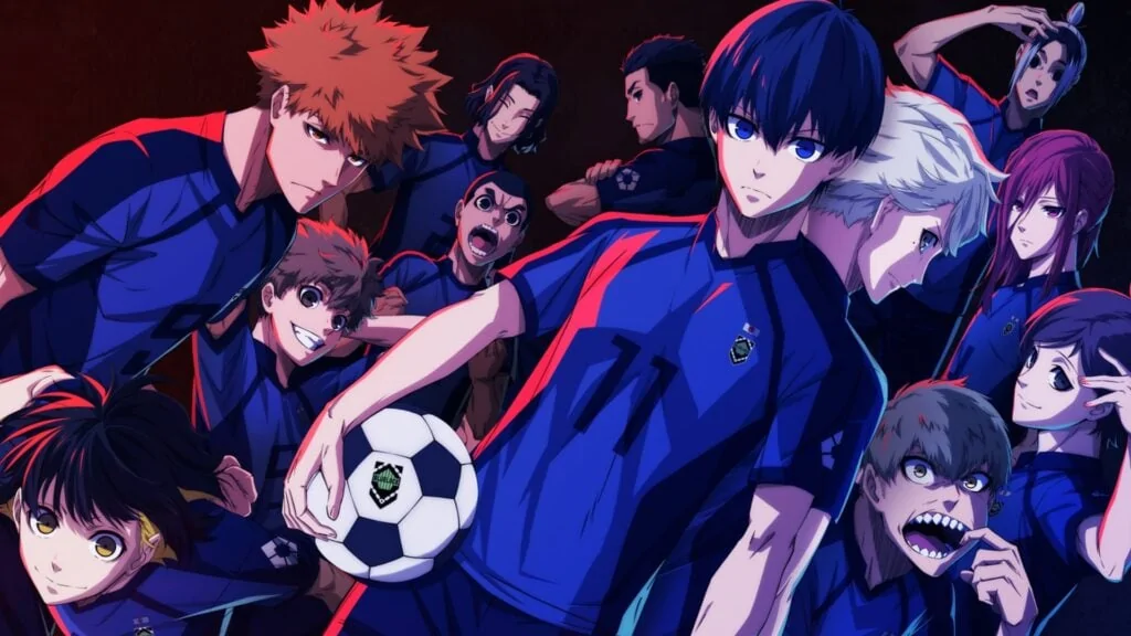 The key visual for Blue Lock, one of the 2022 anime releases you should watch out for