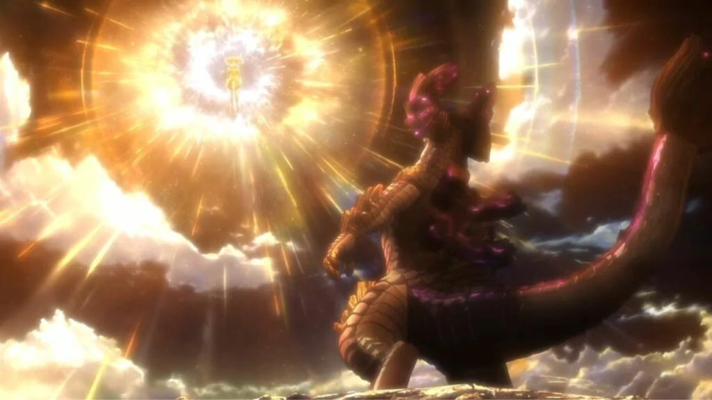 DOTA: Dragon's Blood Mirana turning into the Sun
