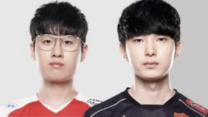 League of Legends pro players T1 Zeus and DK deokdam, LCK Spring Split 2022