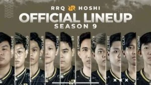 Mobile Legends: Bang Bang RRQ Hoshi's new lineup, including the return of Lemon, for MPL ID Season 9