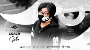 Team Secret part ways with its coach Gibo