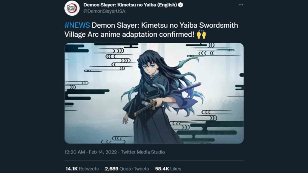 Swordsmith Village Arc