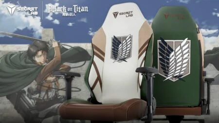 Secretlab introduces Attack on Titan-themed TITAN EVO 2022