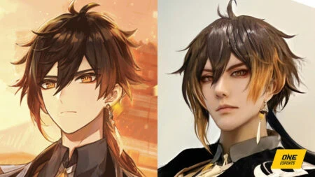 Weilanran's Genshin Impact Zhongli cosplay and Zhongli