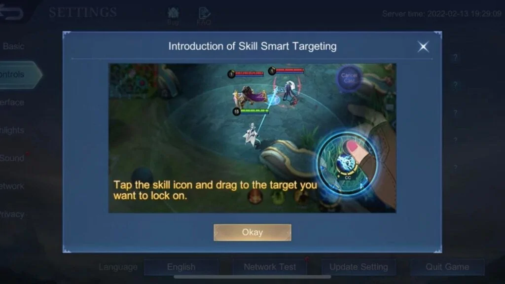 Mobile Legends: Bang Bang Skill Smart Targeting