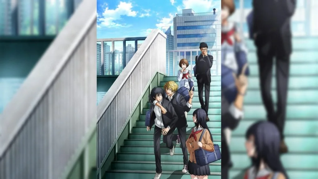 The key visual for Tomodachi Game anime
