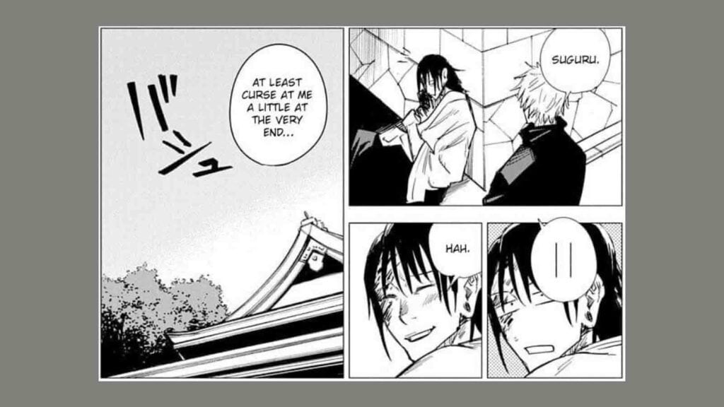 Jujutsu Kaisen 0 manga Chapter 4 end scene