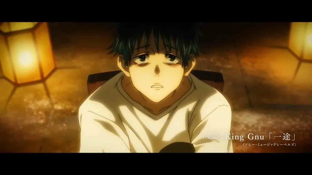 Jujutsu Kaisen 0 movie opening scene featuring Yuta Okkotsu