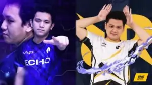 ECHO's Karl "KarlTzy" Nepomuceno and RRQ Hoshi's Albert "Alberttt" Neilsen Iskandar