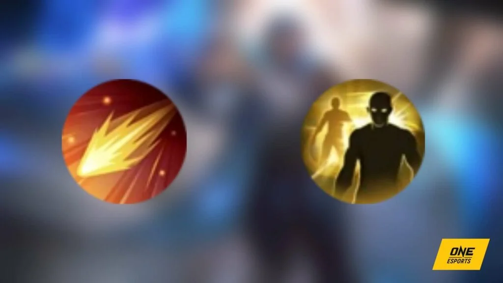 Mobile Legends: Bang Bang battle spell, Flameshot and Flicker.