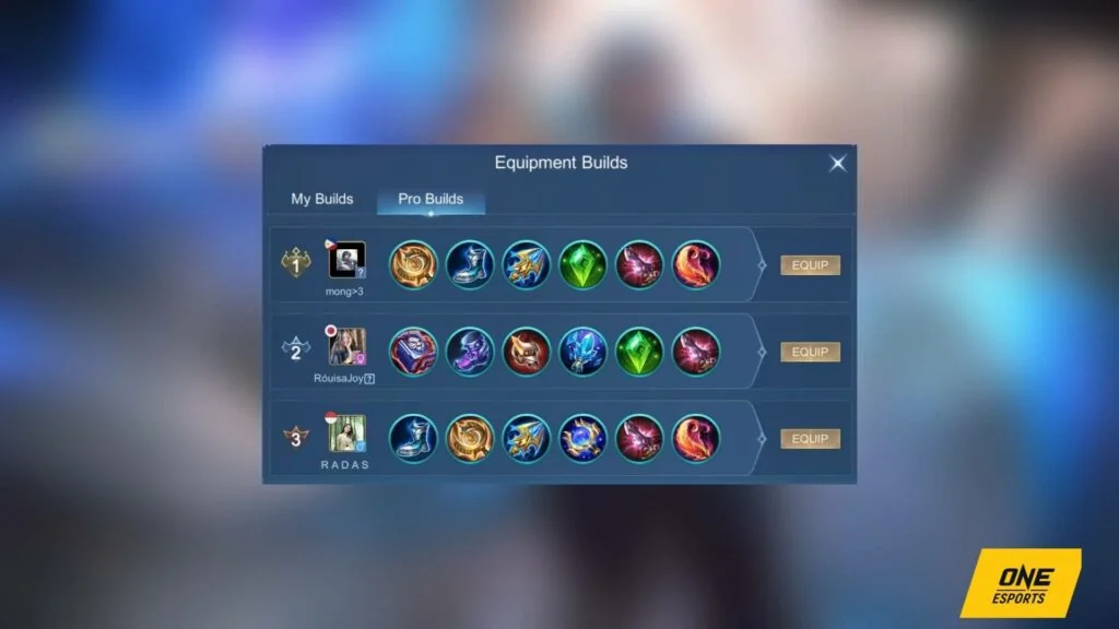 best build for Xavier in Mobile Legends: Bang Bang
