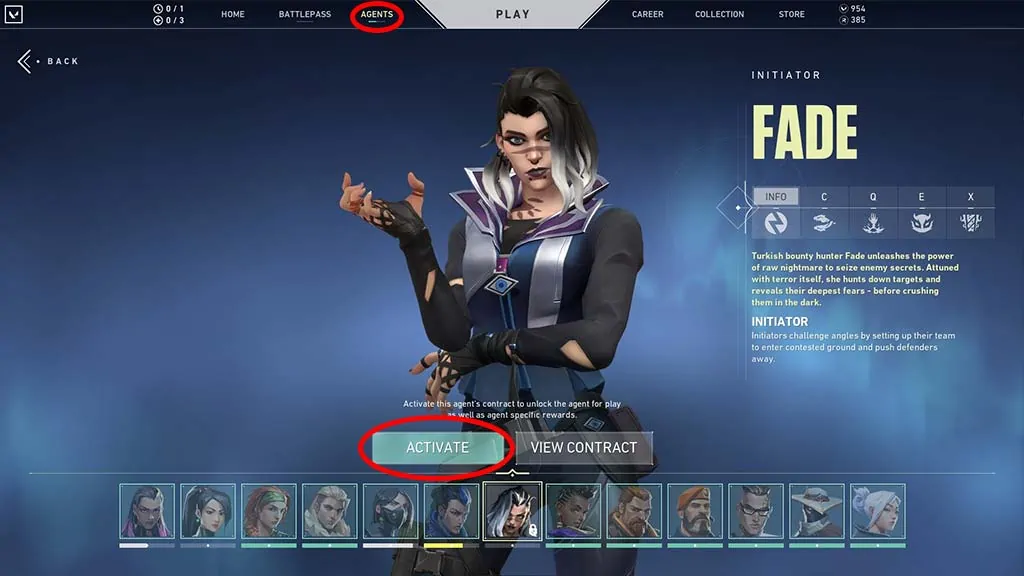 How to unlock Fade