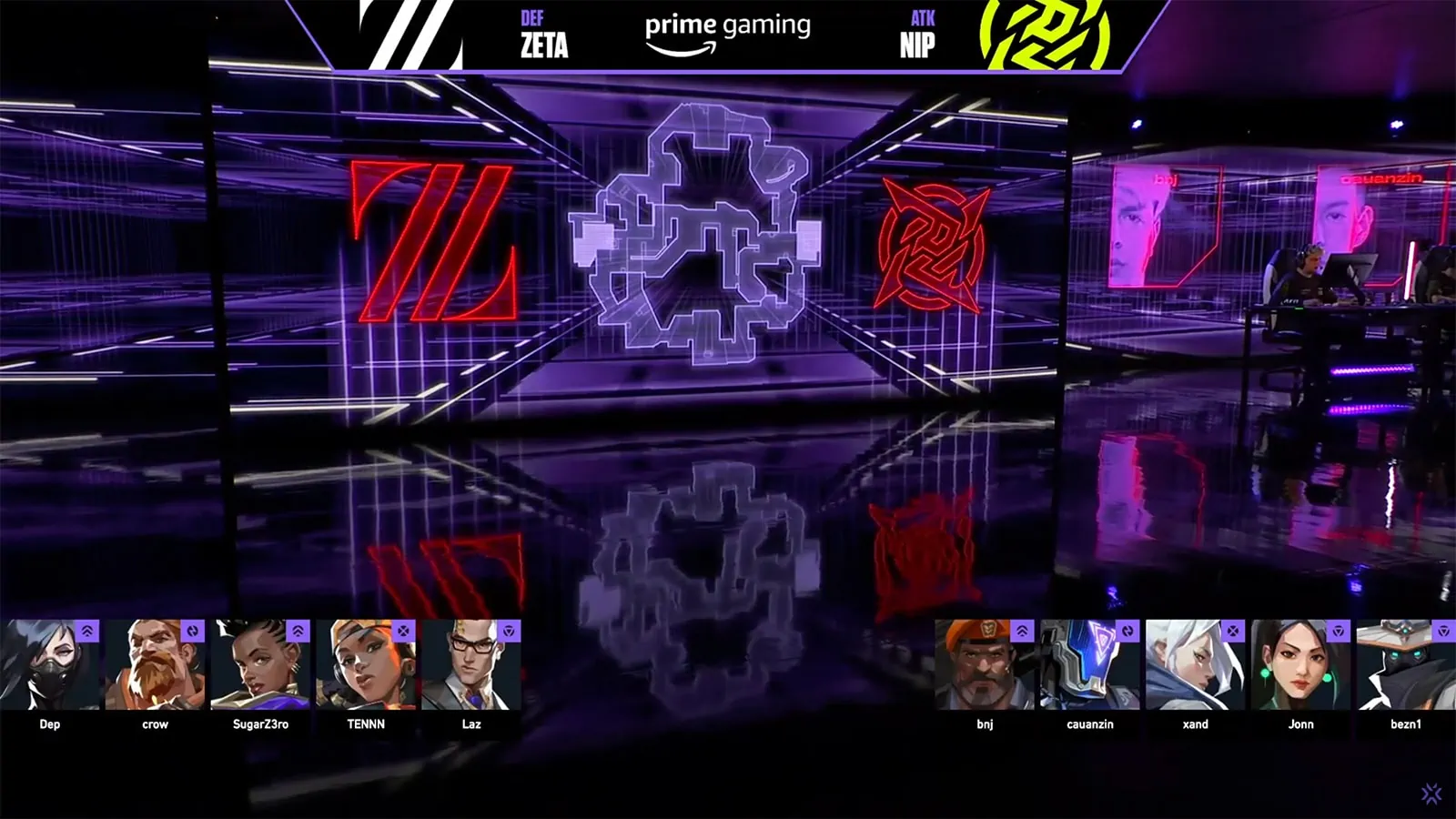 Zeta Division and NIP played 10 different agents on Fracture, a