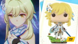 Genshin Funko Pop featuring Lumine the traveler