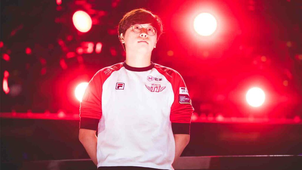 SK Telecom T1 Bengi at Worlds 2016 in SKT vs ROX semifinals