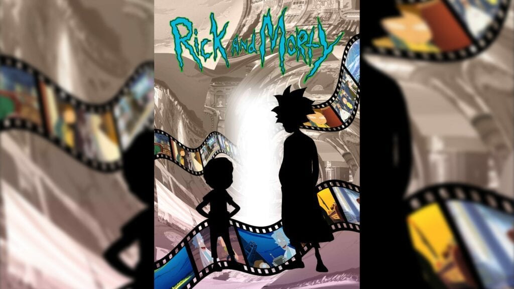 Rick and Morty: The Anime spinoff poster