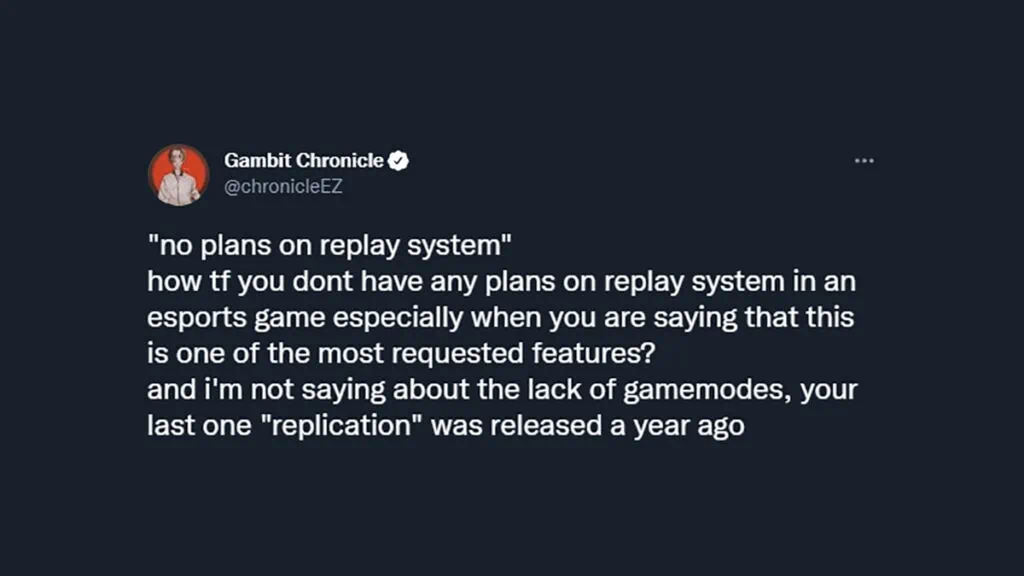 Valorant Chronicle in-game replay system
