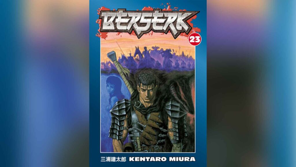 Volume 23 cover of Berserk manga