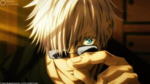 Gojo Satoru's blue eyes