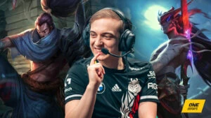 G2 Caps with LoL champions Yasuo and Yone