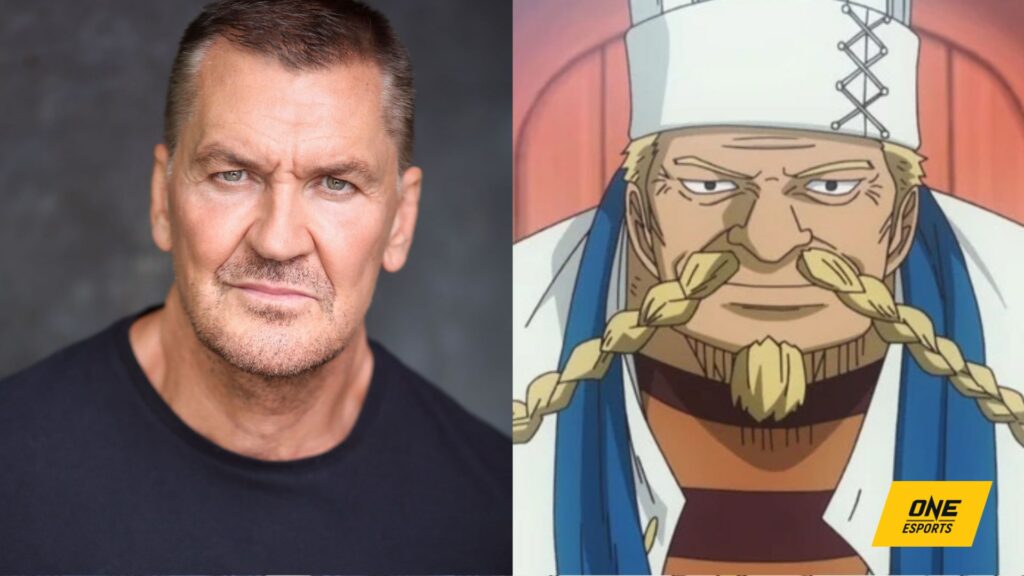 Craig Fairbrass as Chef Zeff in the Netflix One Piece Live-Action