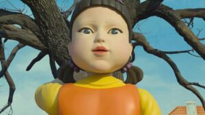 The doll from Squid Game