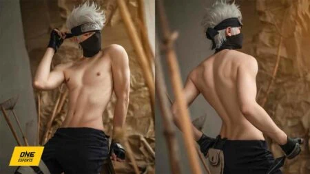 Shunsuke's cosplay of Kakshi Hatake from Naruto