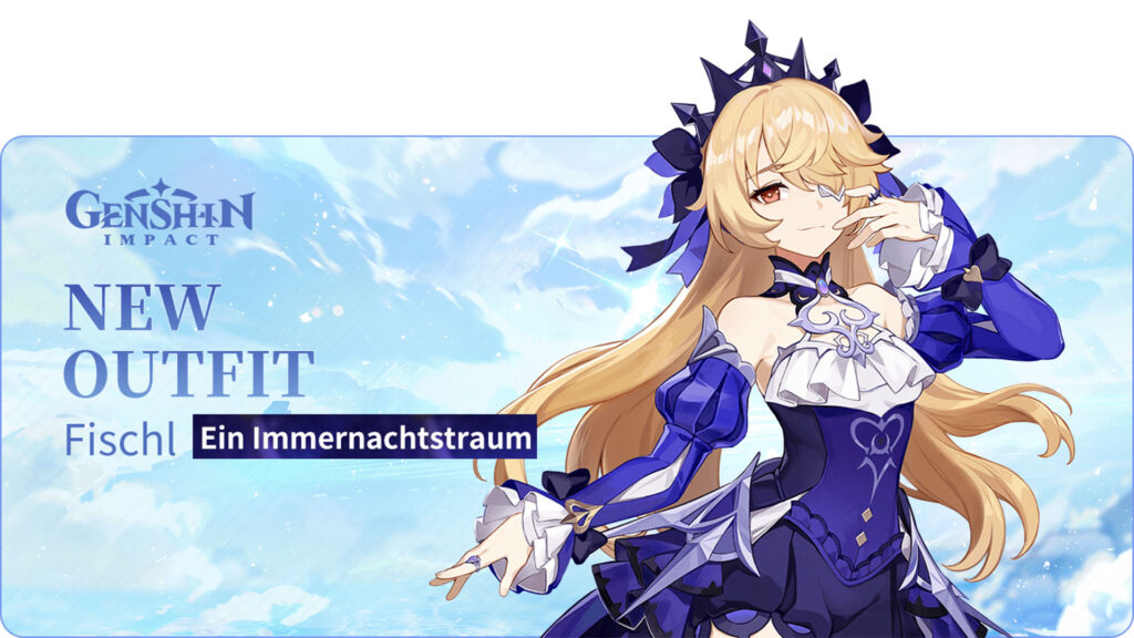 Free Fischl skin Ein Immernachtstraum from Genshin Impact