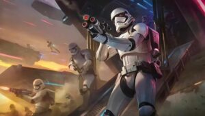 Mobile Legends: Bang Bang Star Wars collab skin, First Order Jet Trooper Kimmy