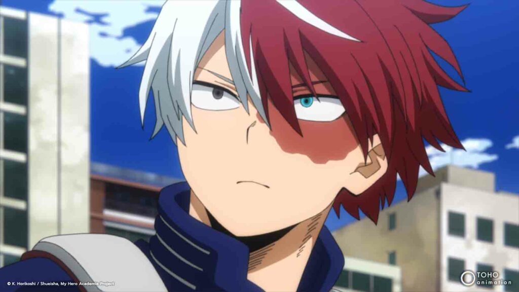 Shoto Todoroki from My Hero Academia