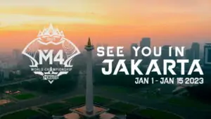 M4 World Championship venue in Jakarta, Indonesia