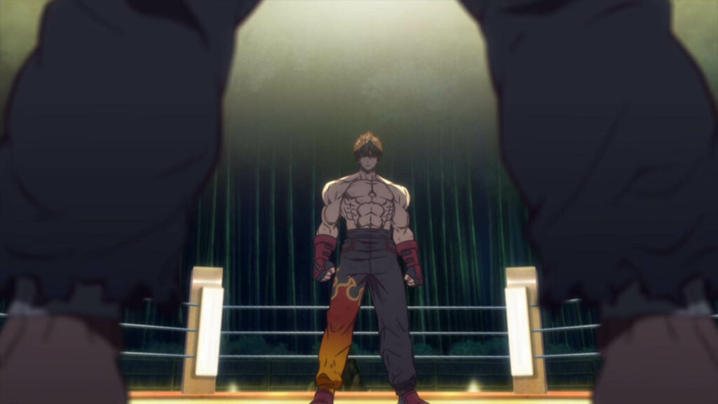 Tekken 7 Bloodline Easter Eggs Jin Kazama's first flame pants in Tekken Bloodline