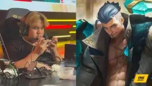 Rebellion Zion's Luke "Luke" with Mobile Legends: Bang Bang hero Fredrinn