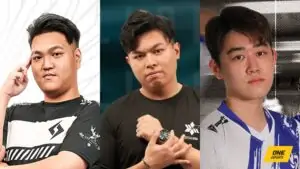 MPL SG Season 4 players Adam "Adammir" Chong, Ho "SynC" Hong, and Jovan "Babycakes" Heng