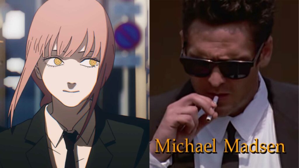 Chainsaw Man reference of Reservoir Dogs
