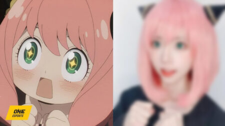 Anya cosplay from Spy x Family anime series by Kitaro Cos