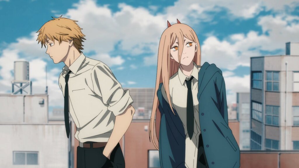 Denji and Power in Chainsaw Man