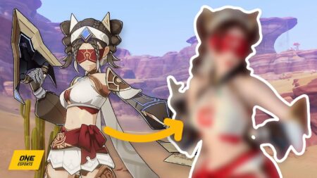 Eremite desert clearwater cosplay from Genshin Impact