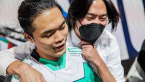 Evil Geniuses Impact with head coach Rigby at Worlds 2022