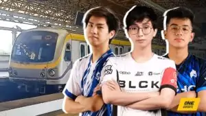 MPL PH Season 10 grand final train watch party at a train station