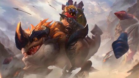 Mobile Legends: Bang Bang tank hero Barats wallpaper