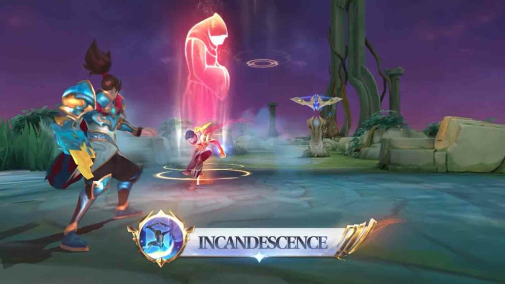 Dimension Walker Gusion Incandescence skill effects