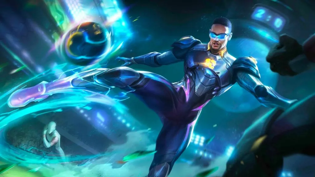MLBB x Neymar Jr skin, Halo Striker Bruno