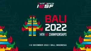 IESF 2022 logo