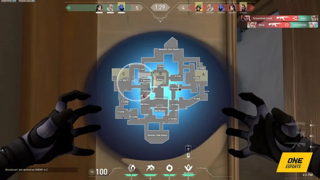 Valorant HUD
