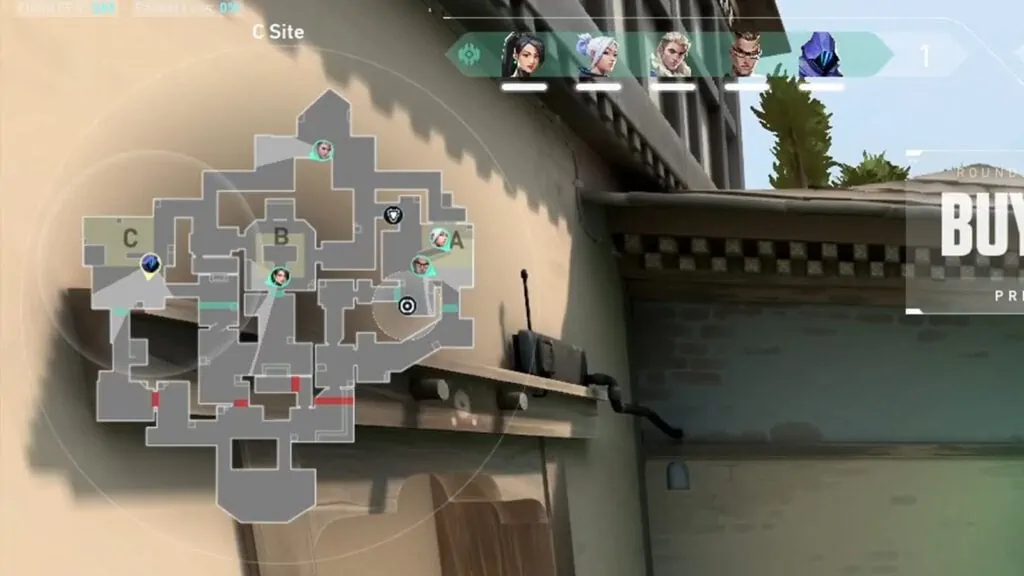 Valorant minimap