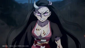 Nezuko first demon in Demon Slayer