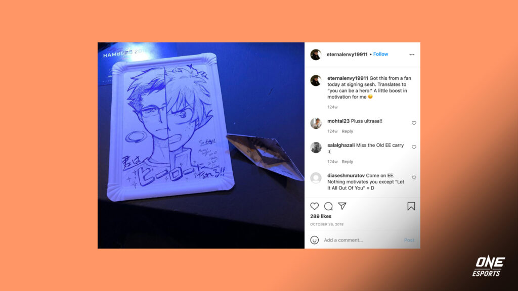 Fan tặng EternaLEnVy một fanart anime